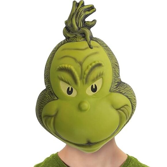 Grinch Mask Costume Halloween or Chrismas Dr. Seuss - Picture 1 of 4